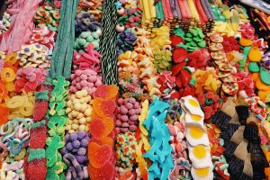 Chuches y caramelos de todos los colores